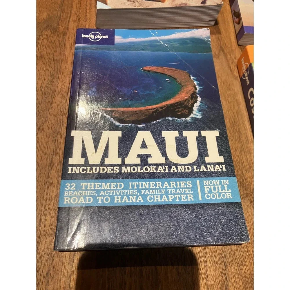 Lonely‎ Planet Books Lot of 5 Maui, Paris, Las Vegas, Costa Rica, Hawaii Travel